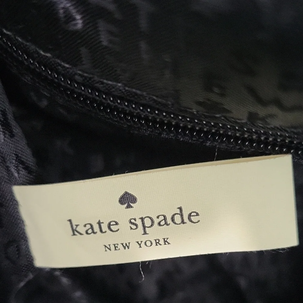 Kate Spade Black Leather Satchel
